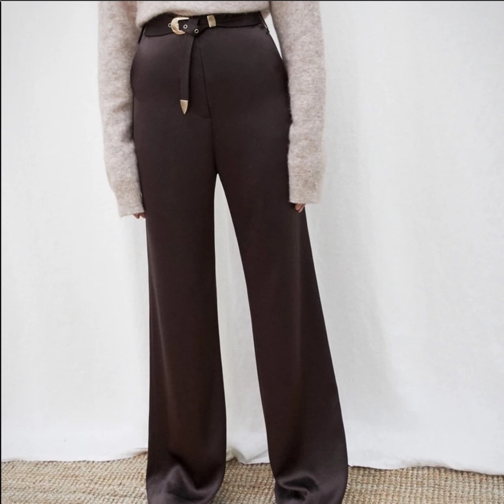 Nanushka belted pant size XS